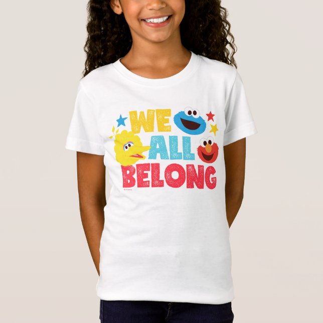 Vi alla Belong Stars T Shirt (Framsida)