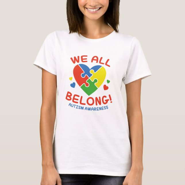 Vi alla Belong T Shirt (Framsida)