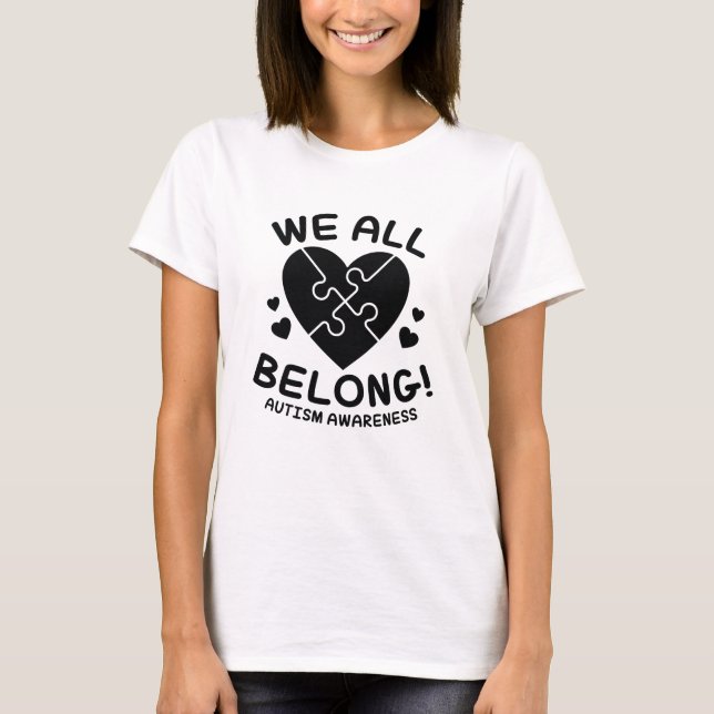 Vi alla Belong T Shirt (Framsida)