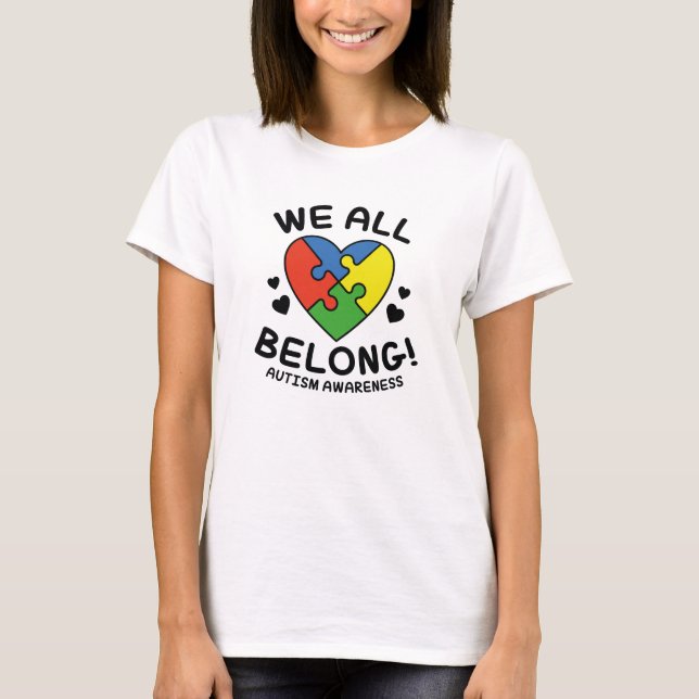 Vi alla Belong T Shirt (Framsida)