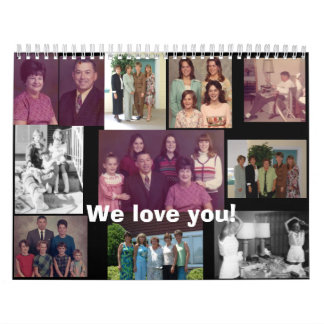 Vi älskar dig kalender