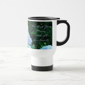Vi älskar dig mamma av hela vårt hjärta! Kaffemugg