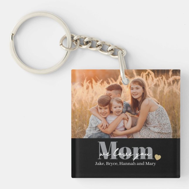 Vi älskar dig mamma foto present (Framsidan)