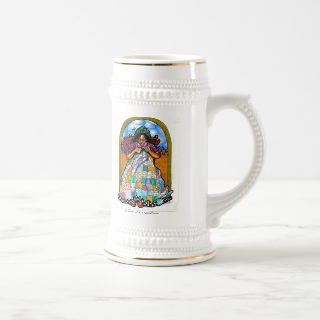 Vi älskar dig mormodern sejdel (Höger)