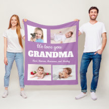Vi älskar dig Mormor Lila 4 Foto Barn Familj