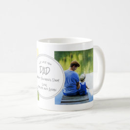 Vi älskar dig pappa 2 Foto Glad fars dag Kaffemugg