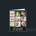 Vi älskar dig pappa vacker collage 9 bilder  kort<br><div class="desc">Vi älskar dig pappa vacker collage 9 bilder</div>