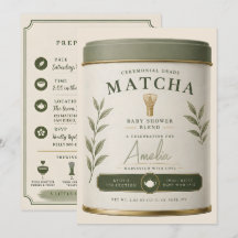 Vi älskar dig så mycket Matcha Baby Shower Sage Gr