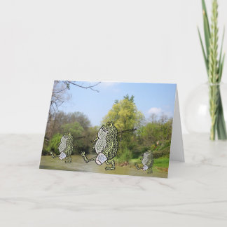 Vi älskar fiske! kort