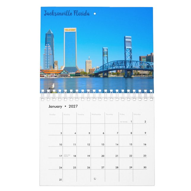 Vi älskar Florida-kalendrar 2021. Kalender (Jan 2027)