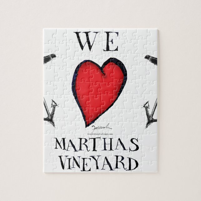 vi älskar marthas vingård pussel (Vertikal)