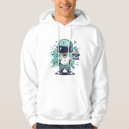 Vi älskar popmusik hoodie