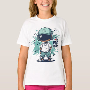 Vi älskar popmusik t shirt