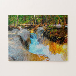 Vi älskar Rushing Water Gorge New Hampshire Pussel