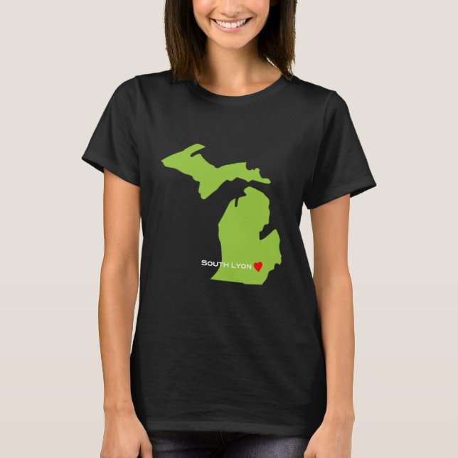 Vi älskar södra Lyon T Shirt (Framsida)