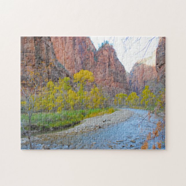 Vi älskar St.Georges Zion National Park Utah Pussel (Horisontell)