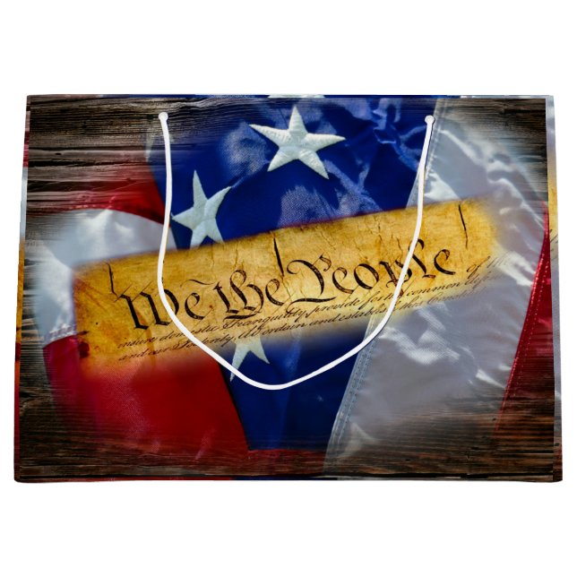 Vi Amerikanska Flagga (Framsidan)