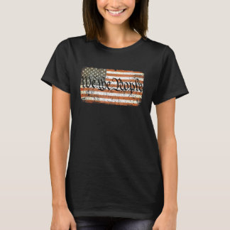 Vi Amerikanska Flagga Patriotic Independence T Shirt