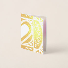 Vi Andas Tillsammans Folierat Kort