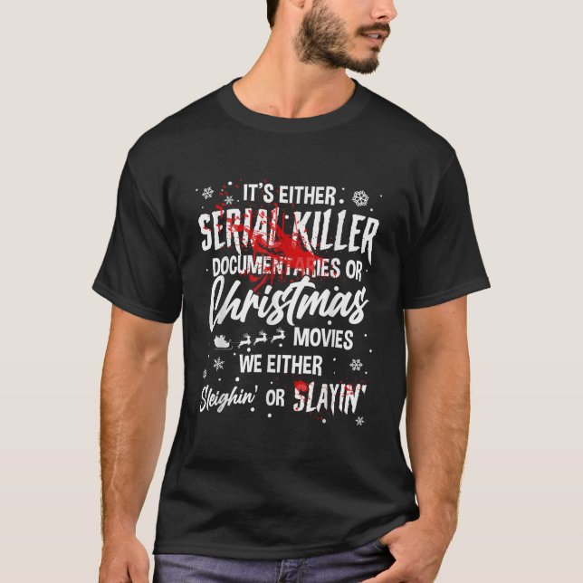 Vi antingen saligighin eller saligin julfasor Movi T Shirt (Framsida)