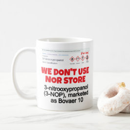 Vi Användor inte och lagrar inte 3-NOP av RoseWrit Kaffemugg