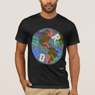 Vi är 1 världsT-tröja T-shirt