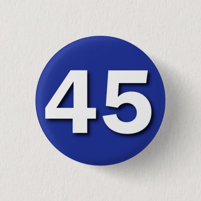 Vi är 45na knapp (Framsida)