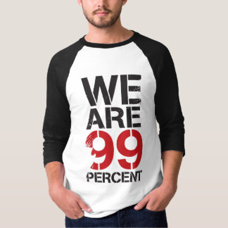 Vi är 99 procent upptar skjortan tröja