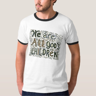 Vi är all gud; s-barn t-shirt
