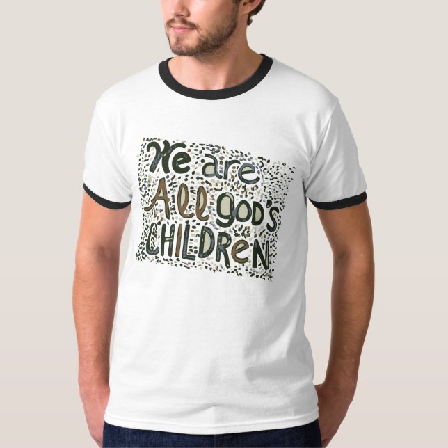 Vi är all gud; s-barn t-shirt (Framsida)
