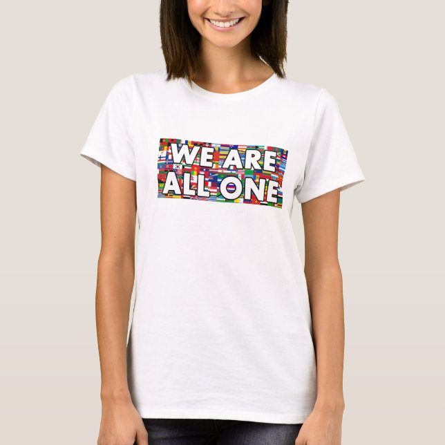 Vi är alla 1 002 t-shirt (Framsida)