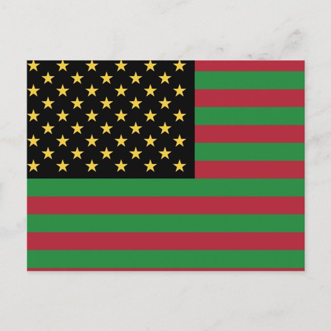 Vi är alla Amerika - Afrika och Amerika Vykort (Framsida)