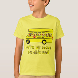 Vi är alla Bozos på Tshirts för denna buss