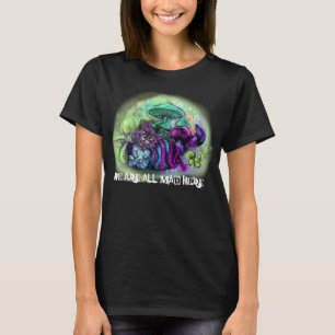 Vi är alla den tokiga här katten t-shirt