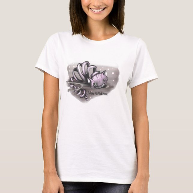 Vi är alla den tokiga här - tshirten tee (Framsida)