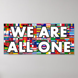 Vi är alla en 014na poster