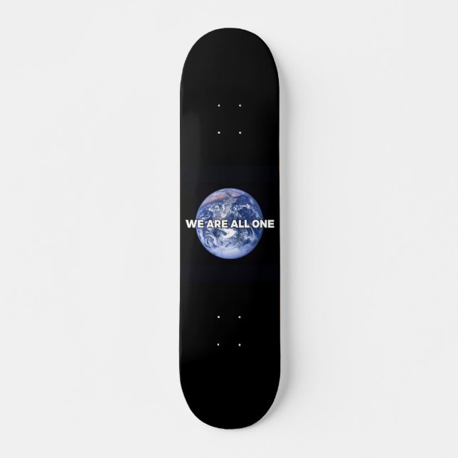 Vi Är Alla Ett Mini Skateboard Bräda 18,5 Cm (Framsida)