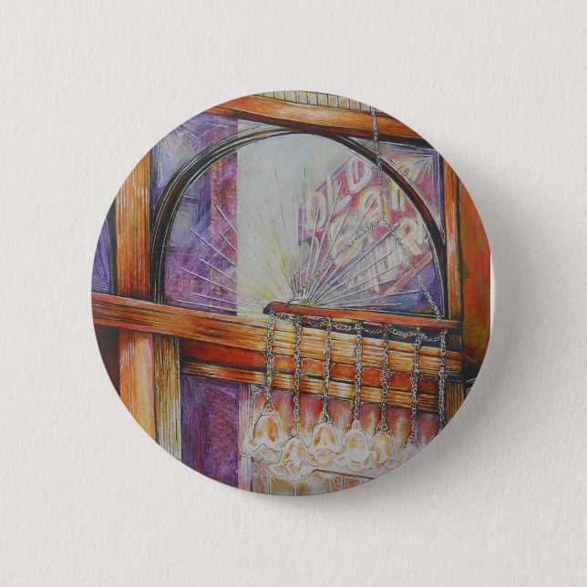 Vi är alla fjärilar som flyger runt samma ljus. knapp (Framsida)