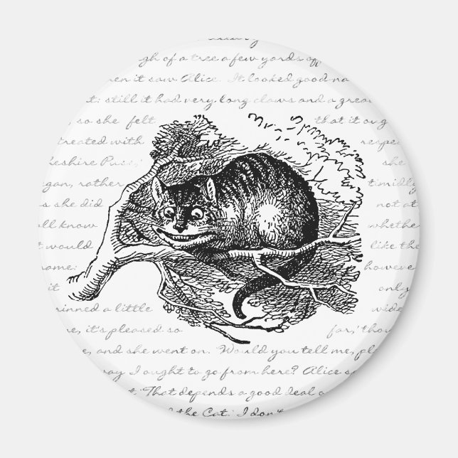 Vi är alla galna här magnet (Framsidan)