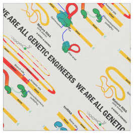 Vi är alla genetisk ingenjörRNA som splitsar humor Tyg