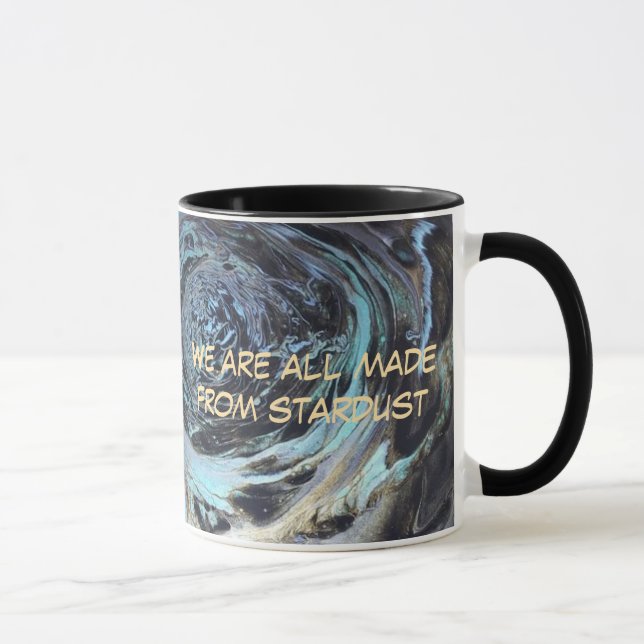 Vi Är Alla Gjorda Av Stjärnstoft Celestial Citat K Mugg (Höger)