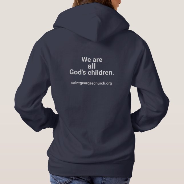 Vi är alla gudars barn. T-shirt (Baksida)