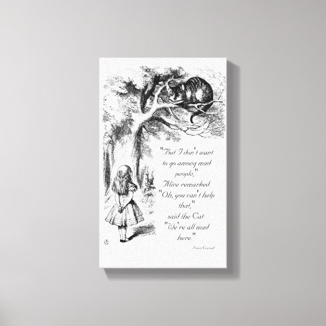 Vi är alla här canvastryck (Framsida)