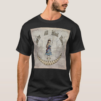 Vi är alla här - Cheshire Cat - Alice In Wond T Shirt