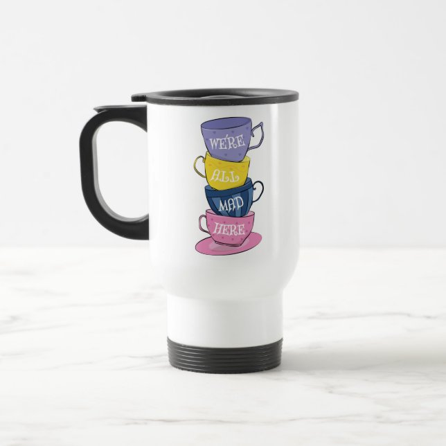 Vi är alla här - Mad Tea Party Kopp (Vänster)