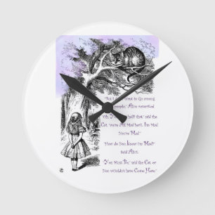 Vi är alla här rund klocka