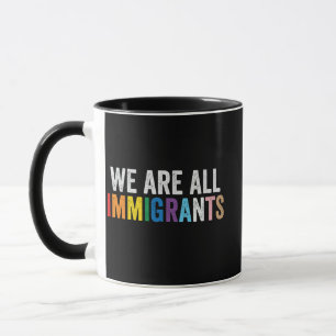 Vi är alla invandrare, HBT Rainbow Ally Mugg