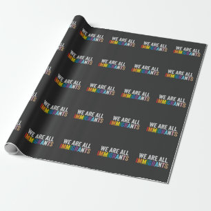 Vi är alla invandrare, HBT Rainbow Ally Presentpapper