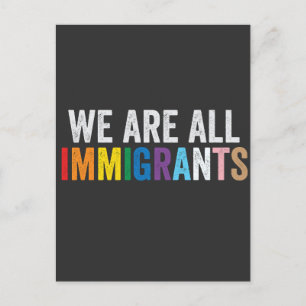 Vi är alla invandrare, HBT Rainbow Ally Vykort