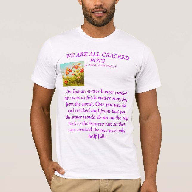 VI ÄR ALLA KNÄCKTE KRUKAR T SHIRT (Framsida)